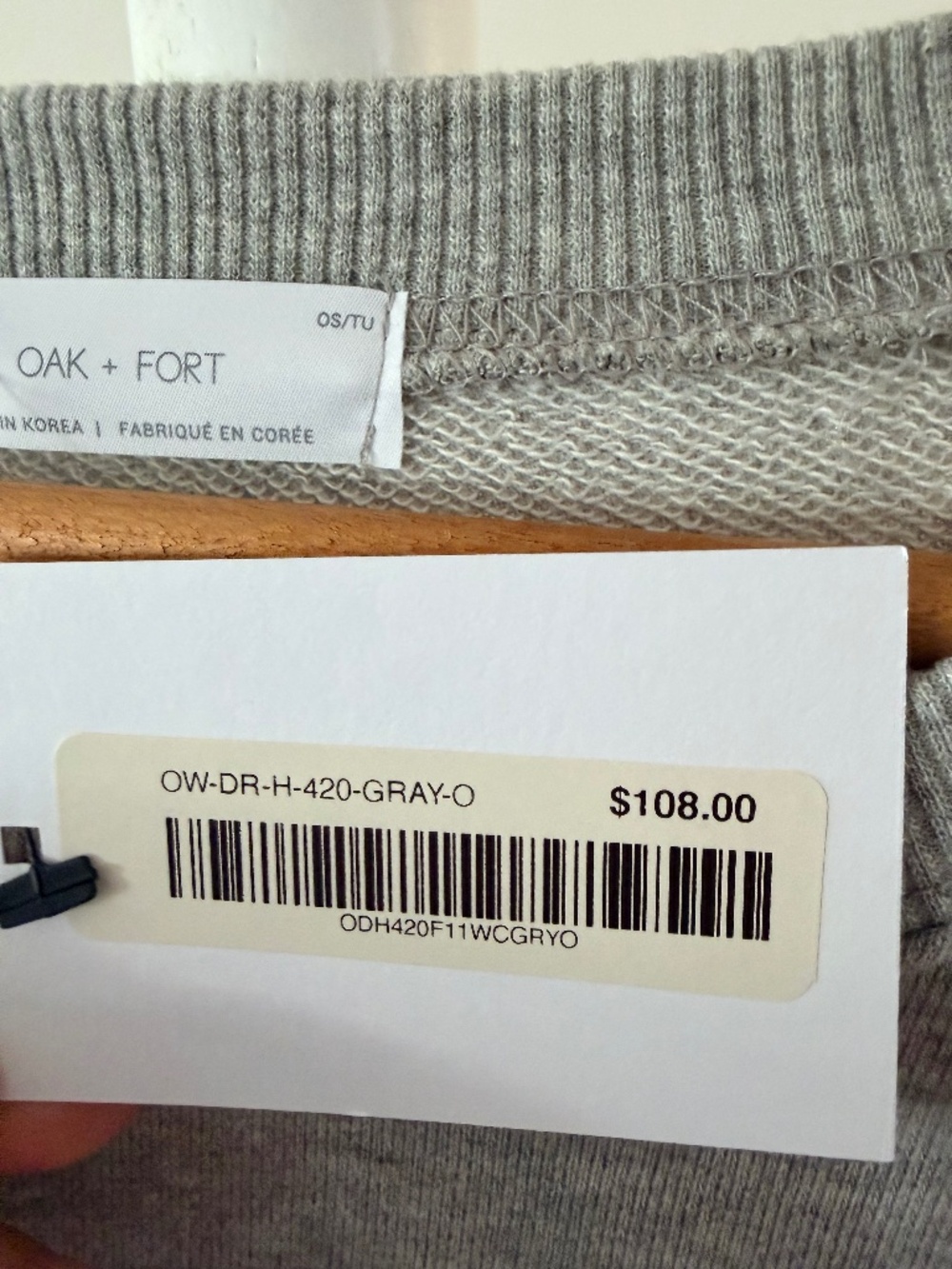 Oak + Fort Drawstring Dress - Picture 5 of 5